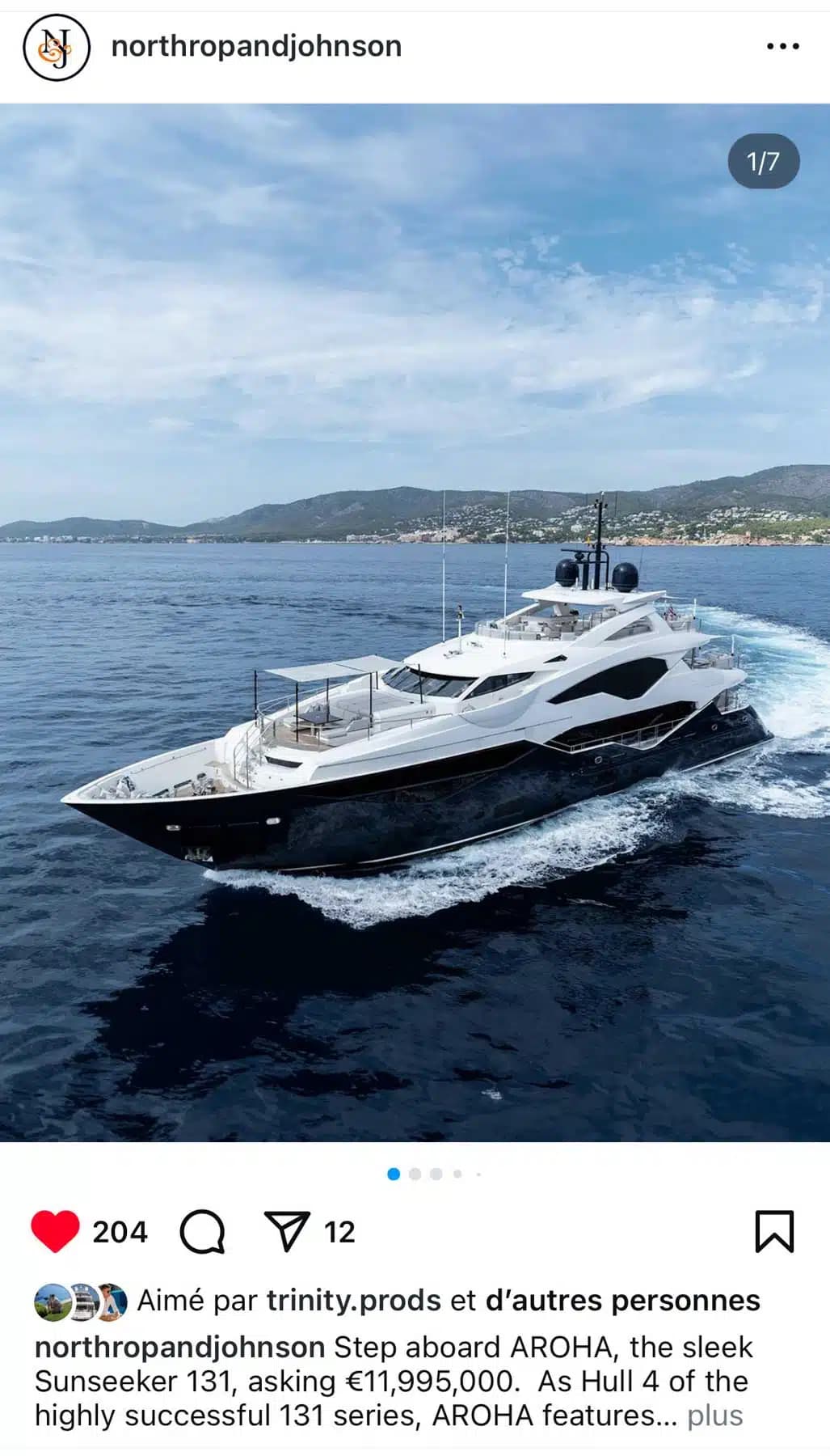 Superyacht social media content — behind the scenes